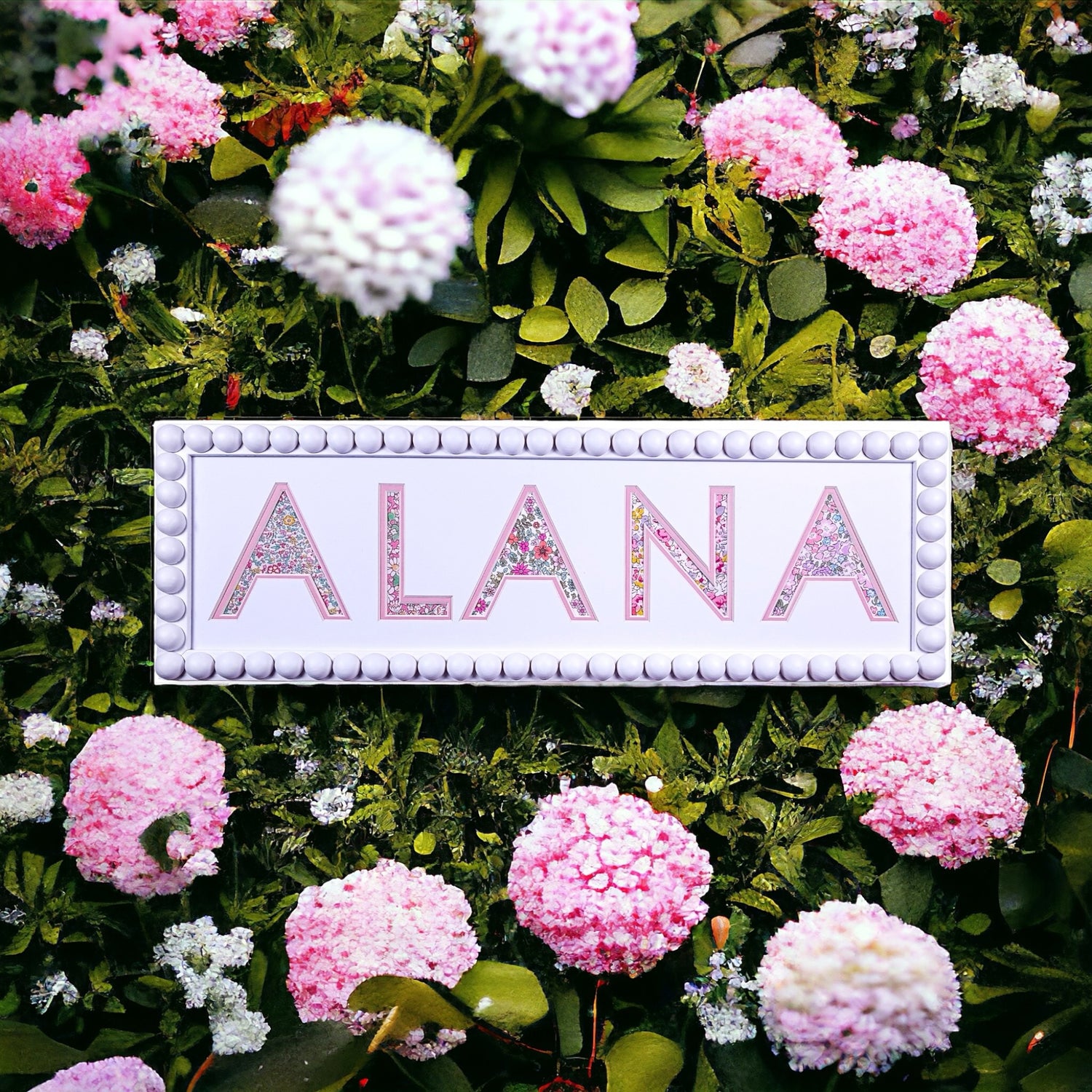 Personalised Name Frame Collection